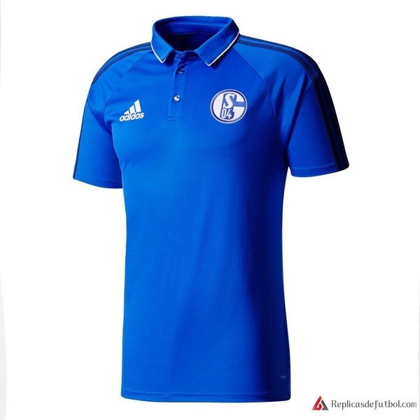 Polo Schalke 04 2017-2018 Azul